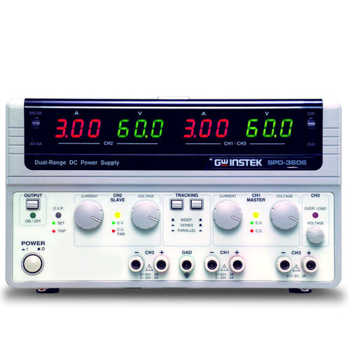 Alimentation électrique de table - SPD-3606 - Tecpel  Co., Ltd. - AC/DC / à triple sortie / compacte