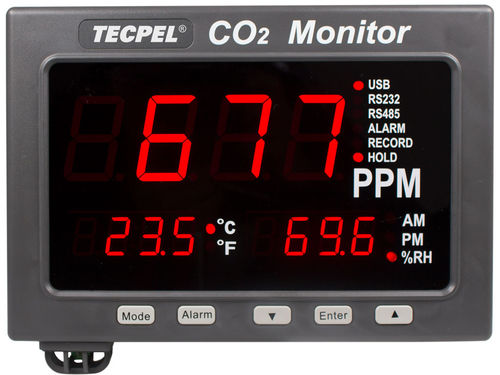 Enregistreur de données de température et d'humidité - TRH-3358A - Tecpel  Co., Ltd. - 4-20mA / CO2 / USB