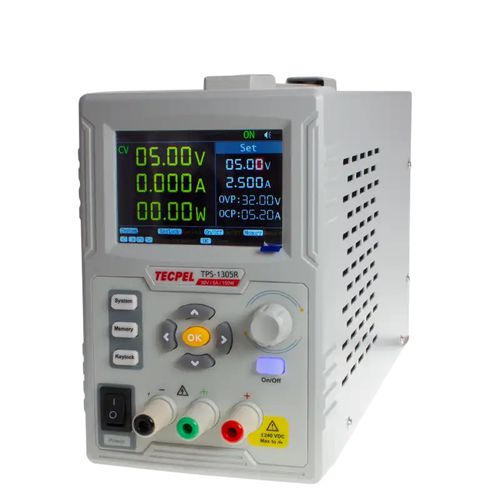 Alimentation électrique de table - TPS-1305R - Tecpel  Co., Ltd. - AC/DC / à sortie simple / avec protection pour surcharges