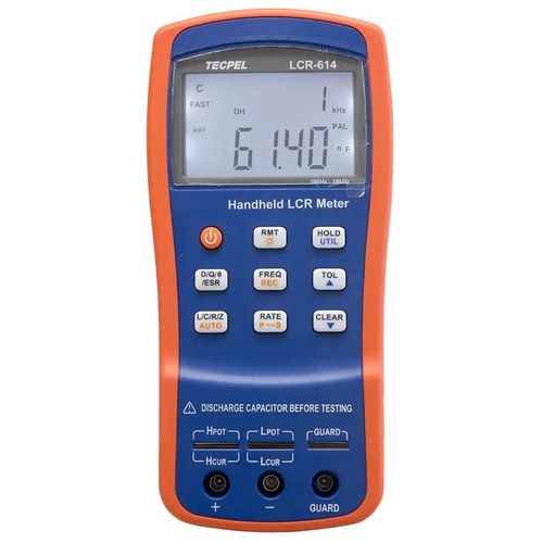 Ohmmètre numérique - LCR-614 Meter  at 10KHz lcr meter - Tecpel  Co., Ltd. - portable / 4 fils