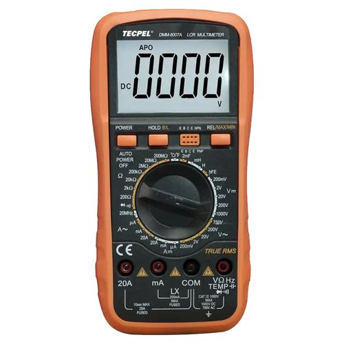 Multimètre numérique - DMM-8007A - Tecpel  Co., Ltd. - portable / de fréquence / haute précision