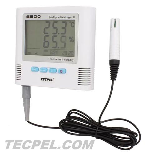 Enregistreur de données de température et d'humidité - TR-S500 - Tecpel  Co., Ltd. - USB / avec afficheur LCD / pour applications alimentaires