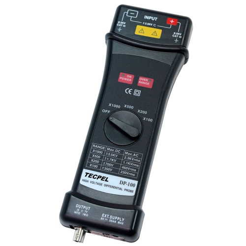 Sonde de tension - DP-100 - Tecpel  Co., Ltd. - pour oscilloscope / portatif