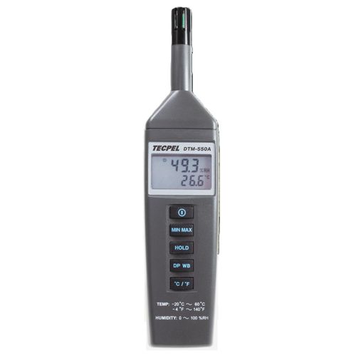 Appareil de mesure d'humidité pour l'air - DTM-550A - Tecpel  Co., Ltd. - industriel / de laboratoire / numérique
