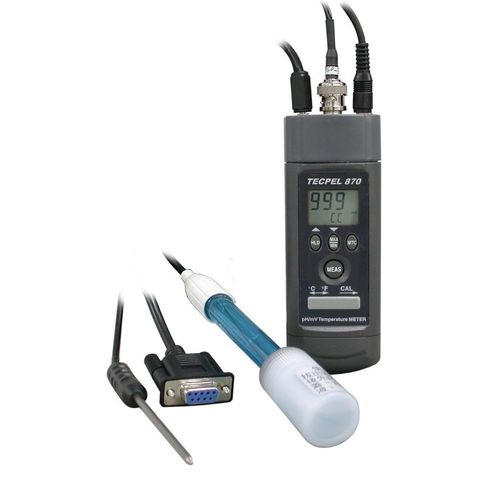 PH mètre portable - PH-870 - Tecpel  Co., Ltd. - de process / numérique