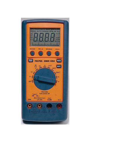 Multimètre numérique - DMM 129A - Tecpel  Co., Ltd. - portable / 1000 V / 20 A