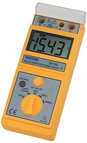 Testeur de résistance de mise à la terre - ERT-580  - Tecpel  Co., Ltd. - de batterie