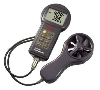 Thermo-anémomètre à hélice - AVM-715 - Tecpel  Co., Ltd. - portable