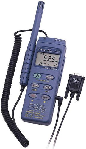 Thermo-hygromètre numérique - DTM 322 - Tecpel  Co., Ltd. - portable / humidité relative / température