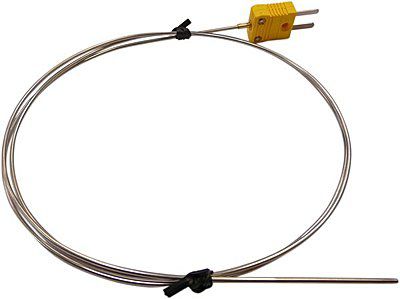 Thermocouple de type K - TPK-03XP-1.6mm-1M - Tecpel  Co., Ltd. - à insertion / pour l'industrie agroalimentaire