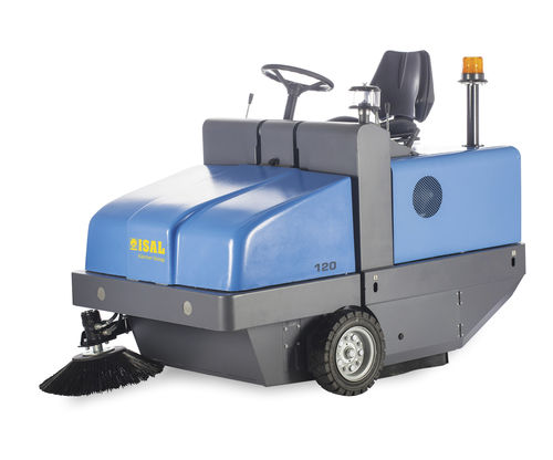 Balayeuse autoportée - PB 120 E - PB 120 D - ISAL srl - hydraulique / électrique / diesel