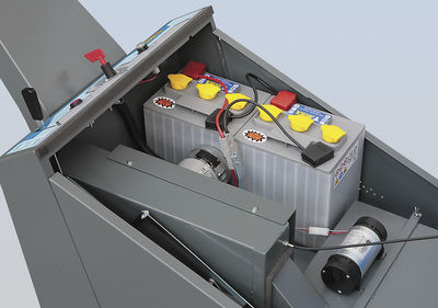Balayeuse accompagnée - PB 55 ET - PB 55 SH - ISAL srl - à essence / à batterie
