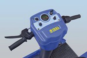 Balayeuse autoportée - PB 106 E - PB 106 SH - ISAL srl - à essence / à batterie