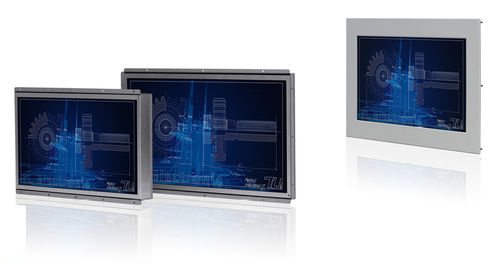 Moniteur LCD - WM series  - TL Electronic - à écran tactile résistif / industriel / 27"