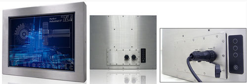 Moniteur LCD - WM ES Series - TL Electronic - avec écran tactile / industriel / 15"