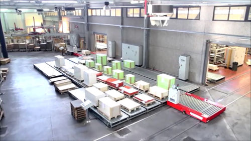 Ligne de conditionnement automatique - MESSERSI' PACKAGING - de manutention / pour bois