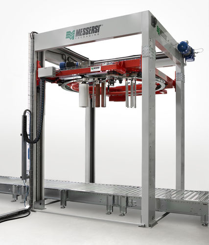 Banderoleuse avec couronne tournante - JOLLY - MESSERSI' PACKAGING - automatique / de palettes / à film étirable