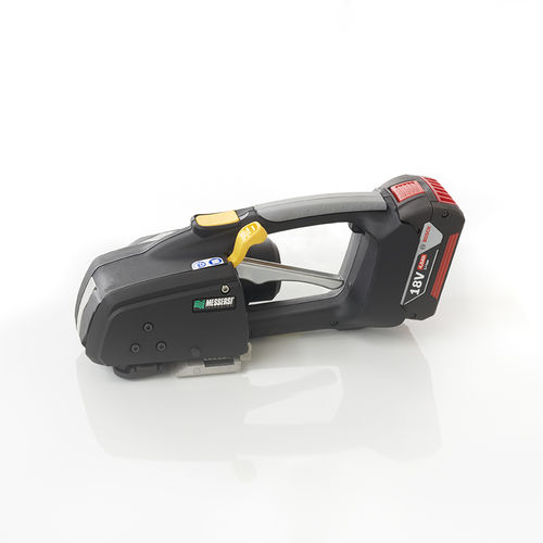 Appareil de cerclage sur batterie - MB820 - MESSERSI' PACKAGING - pour feuillard en PP-PET