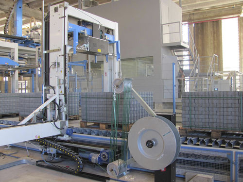 Ligne de conditionnement pour cercleuse - MESSERSI' PACKAGING - pour bobine d'acier / pour béton / compacte