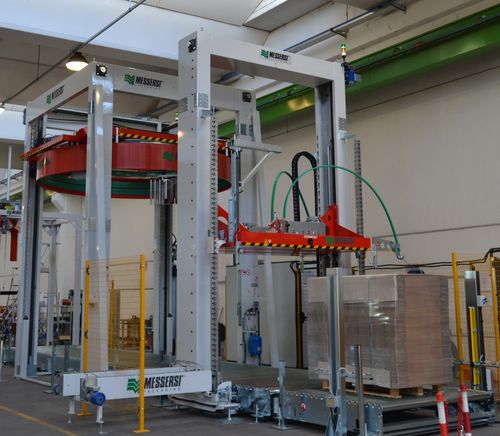 Ligne de conditionnement d'emballage flexible - MESSERSI' PACKAGING - de papier / pour carton ondulé / pour emballage en carton