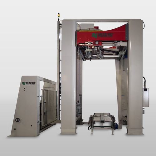 Fardeleuse automatique - SH45 - MESSERSI' PACKAGING - pour bâtiment / pour verre