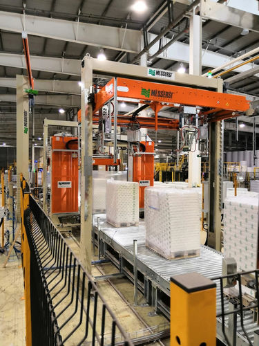 Ligne de conditionnement pour papier - MESSERSI' PACKAGING - pour la logistique / pour carton / de paquets
