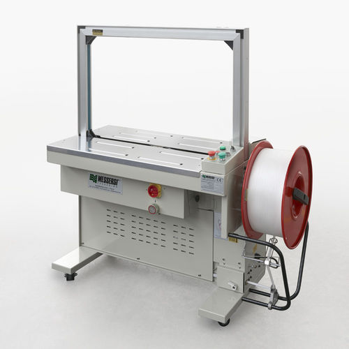 Cercleuse automatique - M2 - MESSERSI' PACKAGING - de canettes / pour feuillards en polypropylène / pour feuillards en polyester