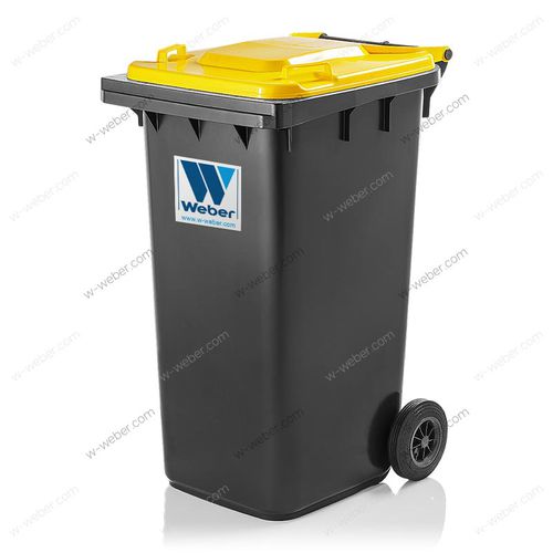 Conteneur à déchets en HDPE - MGB 240 L - Weber GmbH & Co. KG Abfallbehaelter & Container - pour déchets urbains / pour déchets ménagers / pour papier