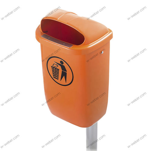 Poubelle en HDPE - Weber GmbH & Co. KG Abfallbehaelter & Container - pour déchets urbains / verrouillable