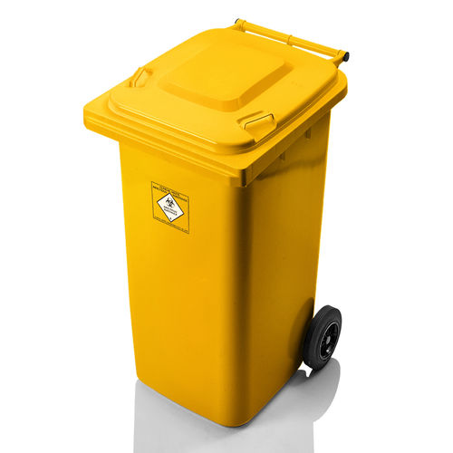 Conteneur à déchets en HDPE - MGB 240 L - Weber GmbH & Co. KG Abfallbehaelter & Container - pour déchets médicaux / avec couvercle / à 2 roues