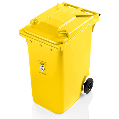 Conteneur à déchets en HDPE - MGB 360 L - Weber GmbH & Co. KG Abfallbehaelter & Container - pour déchets médicaux / avec couvercle / sécurisé
