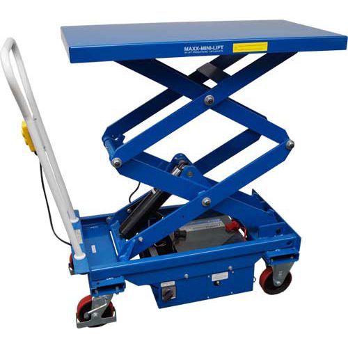 Table élévatrice à doubles ciseaux - MMLE series - Lift Products - électrique / mobile / pour préparation de commandes