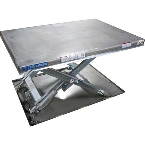 Table élévatrice à ciseaux - LPBL-SG series - Lift Products - hydraulique / stationnaire / extra-plate