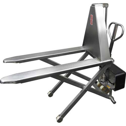 Transpalette électrique - MJHLE-W22-SS  - Lift Products - en inox / à ciseaux / haute levée