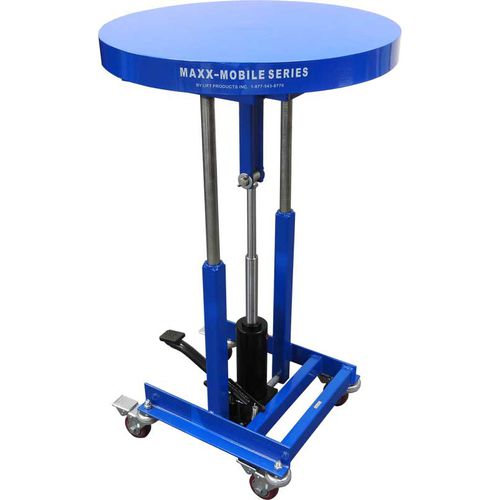 Table élévatrice tournante - MXHR series - Lift Products - à colonne / hydraulique / à pédale