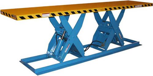 Table élévatrice à ciseaux en tandem - LPT-XXL series - Lift Products - électro-hydraulique / stationnaire / sur mesure