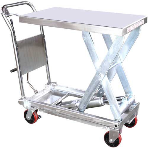Table élévatrice à ciseaux - MML-PSS series - Lift Products - à pédale / mobile / pour préparation de commandes
