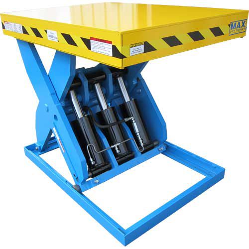 Table élévatrice à ciseaux - Max-Lift-XL - Lift Products - hydraulique / stationnaire / pour charges lourdes