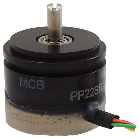 Potentiomètre rotatif - PP22 SA - Vishay MCB industrie - motorisé / à plastique conducteur