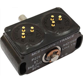 Potentiomètre multitour - P22R series - Vishay MCB industrie - manuel / analogique / à plastique conducteur