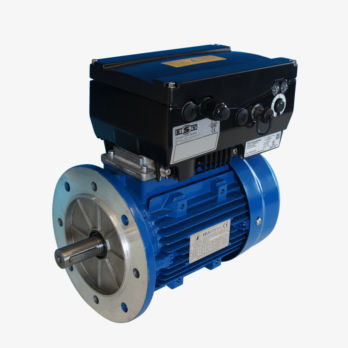 Moteur asynchrone - ESV  - Stm Spa - triphasé / 48 V / RS-485