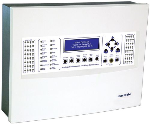 Panneau de commande d'alarme incendie - ML-123X series - MAVILI ELEKTRONIK - analogue / adressable