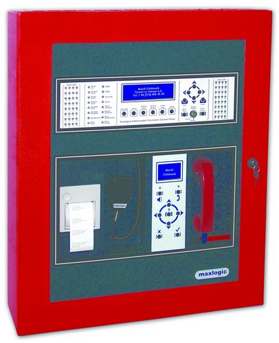 Panneau de commande d'alarme incendie - ML-125XX series - MAVILI ELEKTRONIK - analogue / adressable