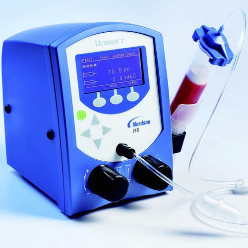 Doseur de liquides - Ultimus™ I-II - Nordson EFD - de résines / de pâte de brasage / à seringue