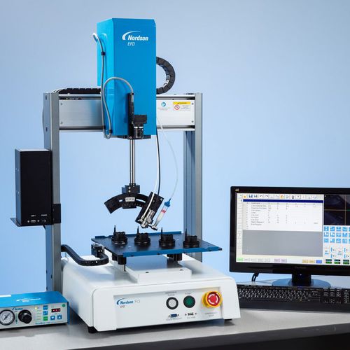 Robot cartésien - RV Series - Nordson EFD - 4 axes / de dosage / benchtop