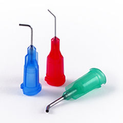 Aiguille de dosage coudée - 7018 Series - Nordson EFD - de manipulation de liquides / en acier inoxydable