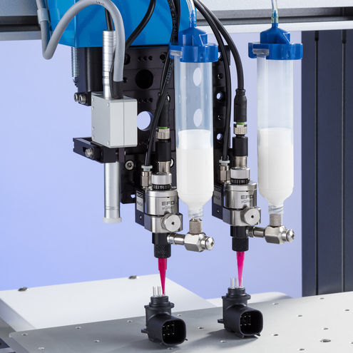 Valve de dosage à pointeau - xQR41V  - Nordson EFD - de précision