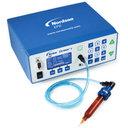 Doseur de colle - Ultimus™ V - Nordson EFD - de résines bi-composants / de liquides / à seringue