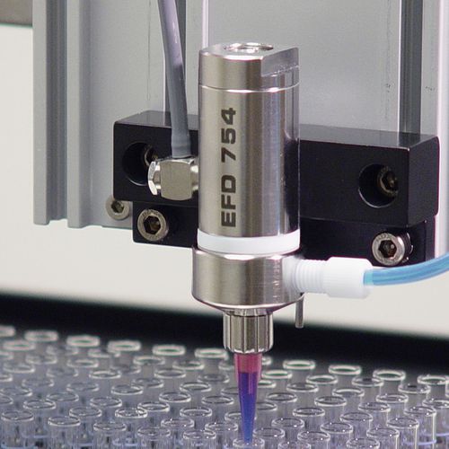 Valve de dosage à diaphragme - 754V series - Nordson EFD - de précision / haut débit