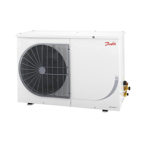 Groupe de condensation ouvert - Optyma™ Slim Pack  - DANFOSS Refrigeration & Air Conditioning - refroidi par air / pour sol / pour extérieur